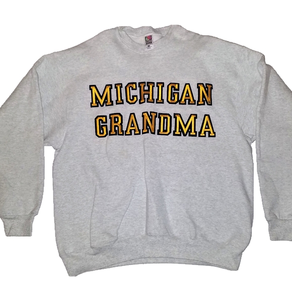 Gildan Tops - Michigan Grandma Sweatshirt